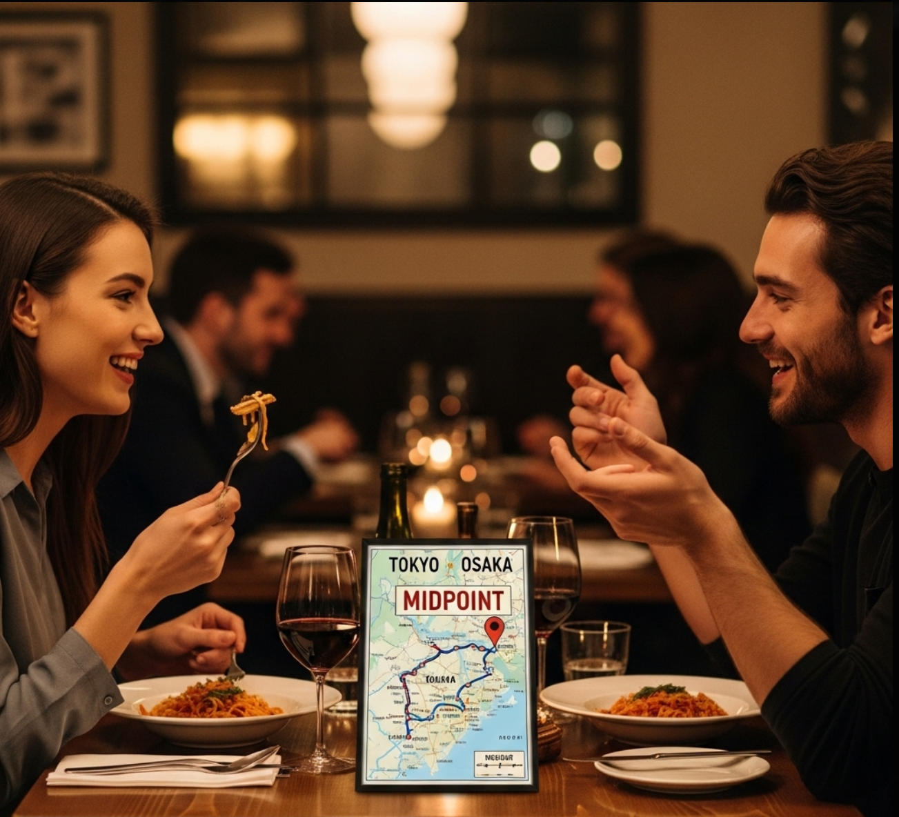 Japandehalal's Midpoint Finder: The Easiest Way to Meet Friends in Japan